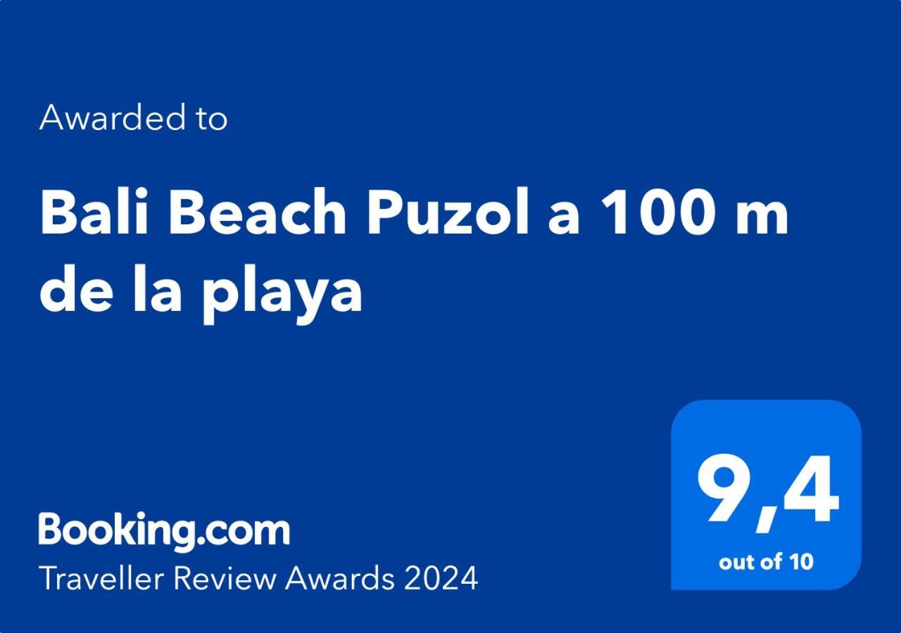 Bali Beach Puzol Relax Cerca De Valencia A 100 M De La Playa Con Ac Ngoại thất bức ảnh